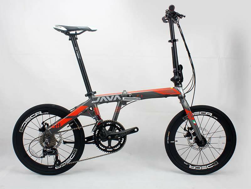 สุดคุ้ม รถจักรยานพับได้ JAVA FIT 18SPD เฟรมอลูมิเนียม