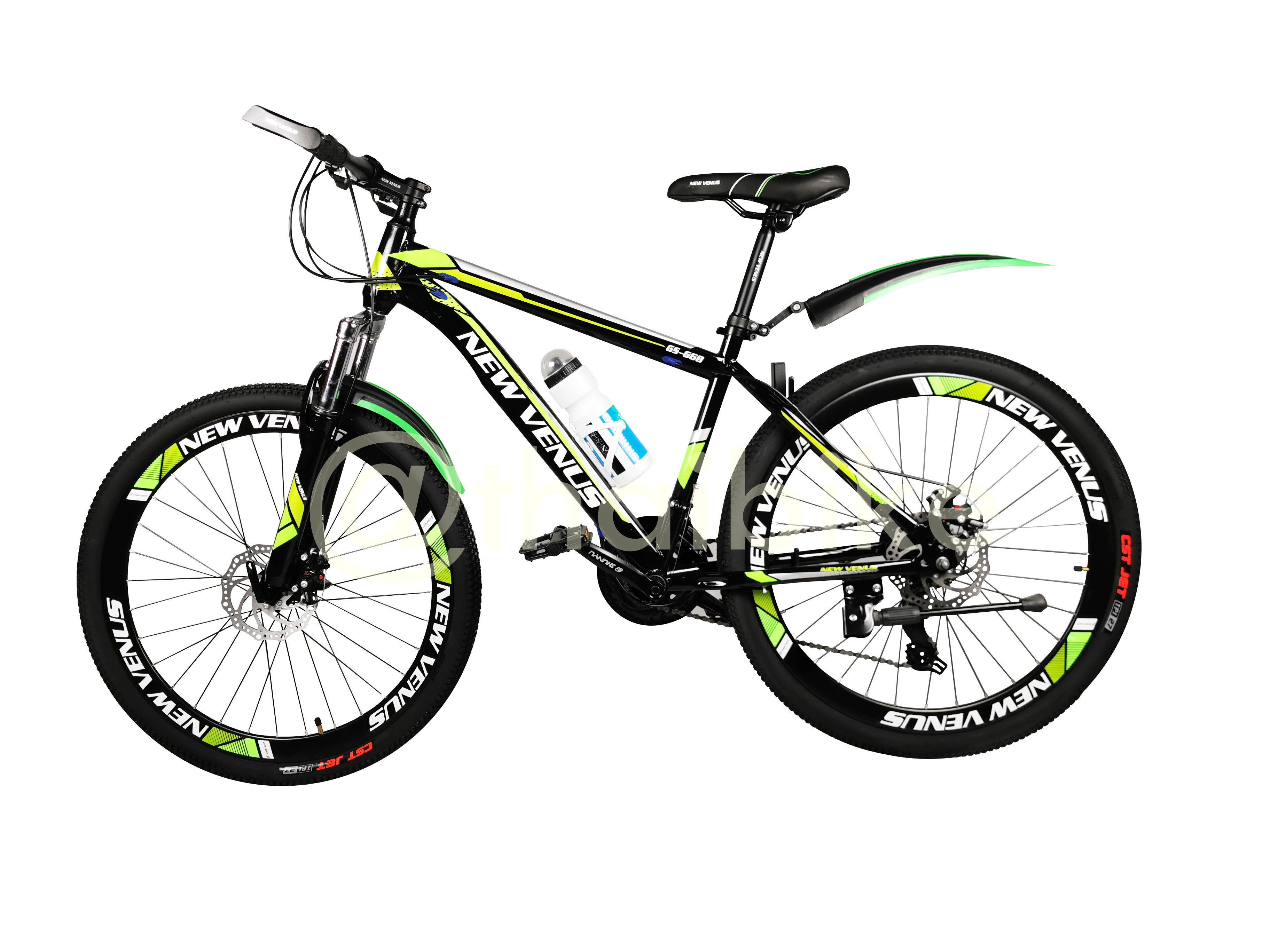 มาใหม่ จักรยานเสือภูเขา NEW VENUS 26 นิ้ว ล้อขอบสูง แถมฟรีขวดน้ำ