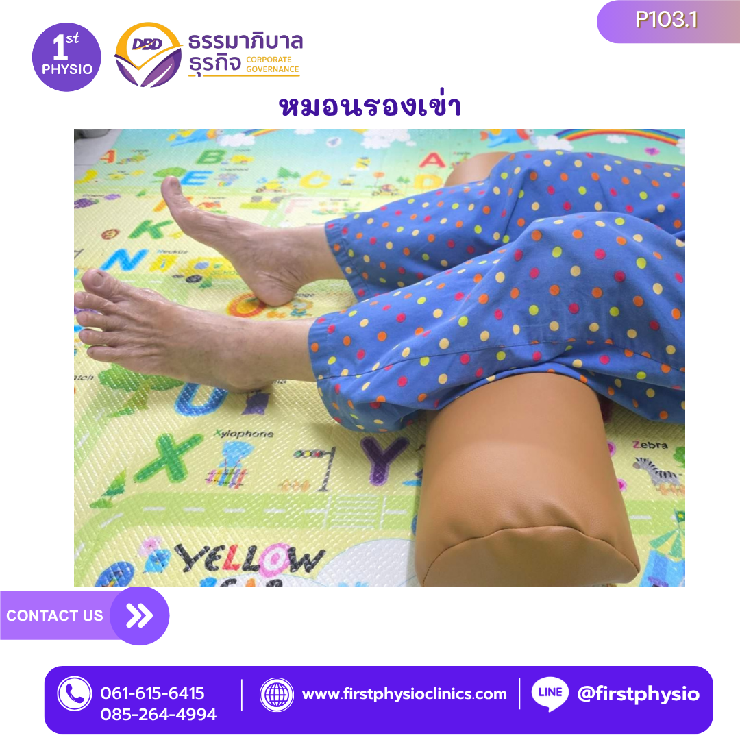หมอนรองเข่า หมอนรองขา หมอนรองขากายภาพ