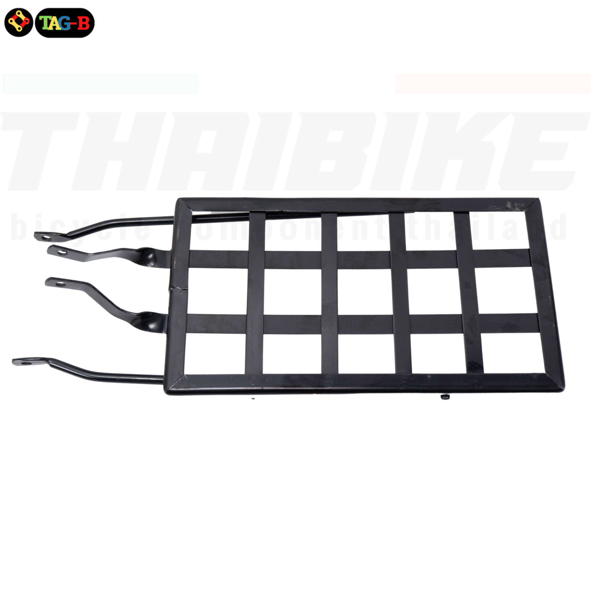 ตะแกรงท้ายจักรยานวินเทจ เหล็กฉากชุบ รถจักรยาน 26" แบบโบราณ ย้อนยุค ตะแกรงหลัง