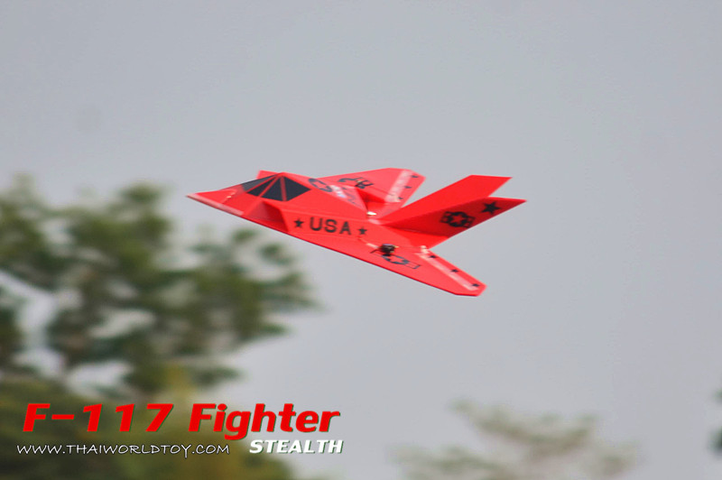 F-117 Stealth Rc 800mm.ชุดพร้อมบิน