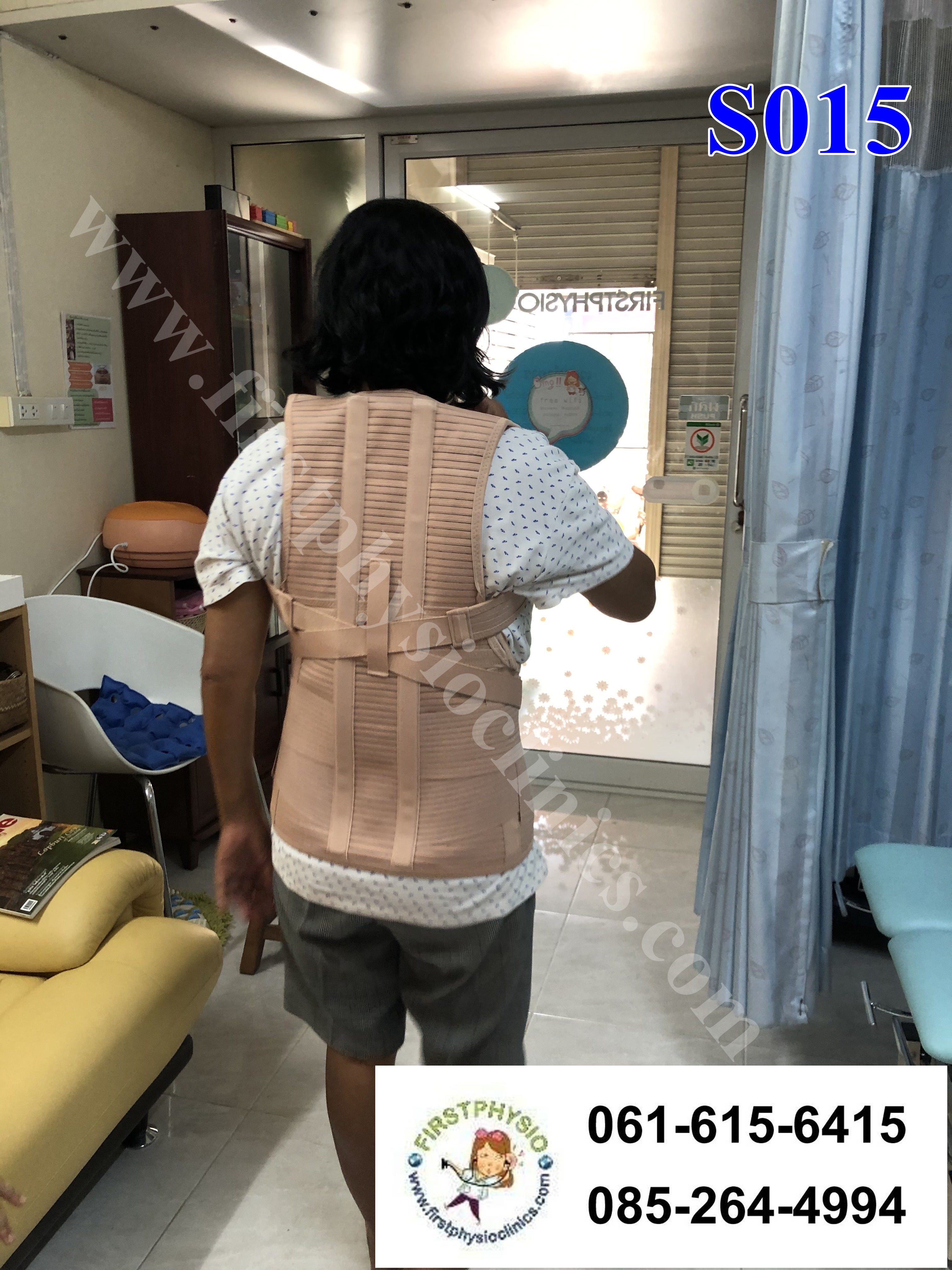 เสื้อพยุงหลังค่อมทางการแพทย์ พยุงหลังค่อม พยุงหลังคด เสื้อหลังค่อม สายรัดแก้ไขหลังค่อม เสื้อแก้หลังค่อม เข็มขัดพยุงหลัง thoracolumbar support