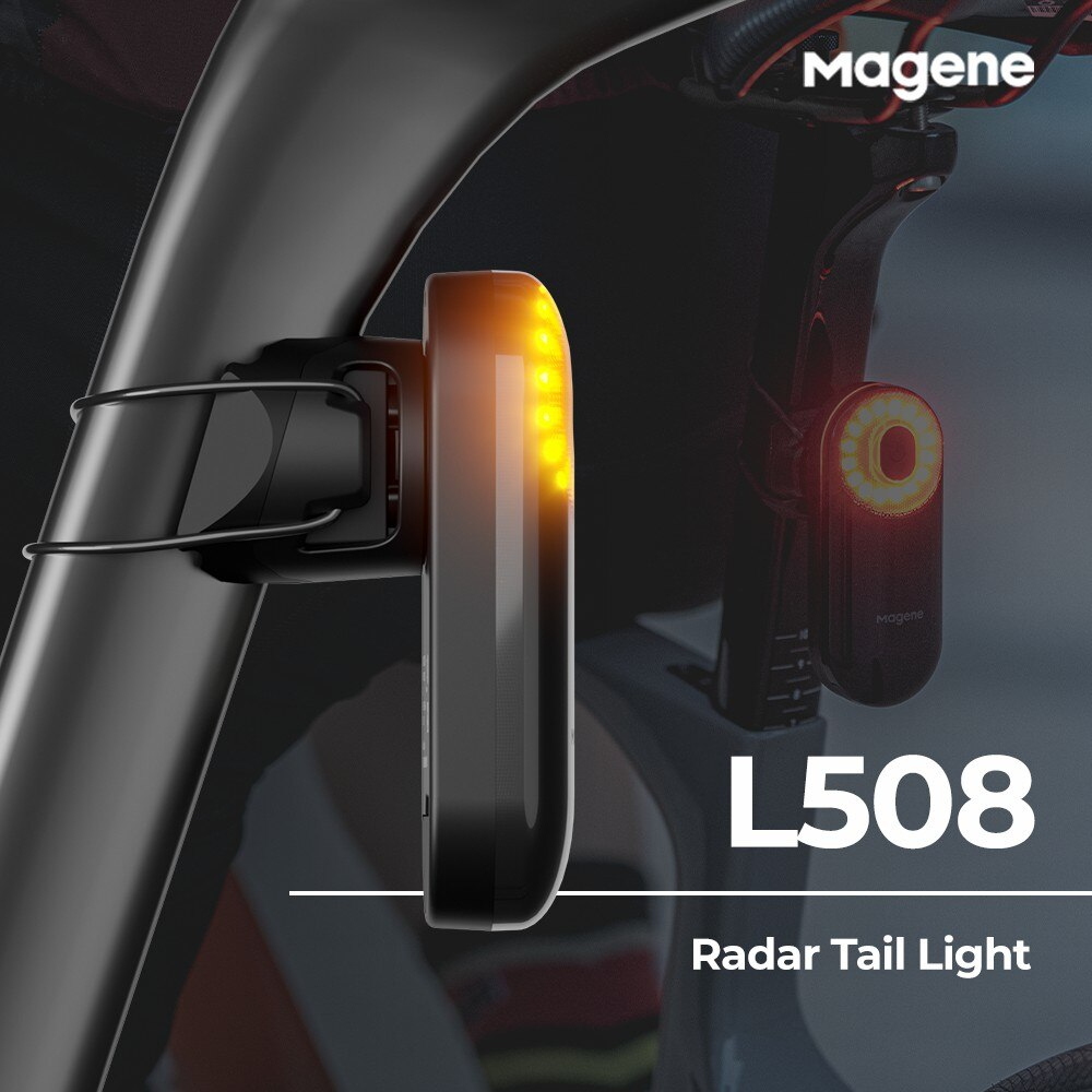 ไฟท้ายจักรยานตัว TOP Magene L508 Radar Tail Light มาพร้อมเรดาร์แจ้งเตือนรถยนต์จากด้านหลัง
