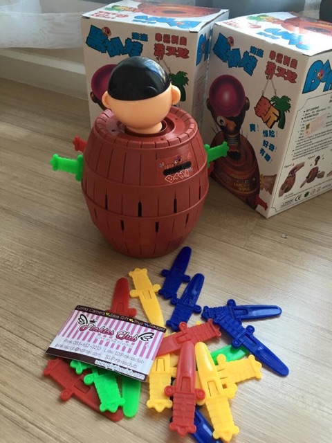 ถ้งเสียบโจรสลัด ของเล่นเสียบมีด