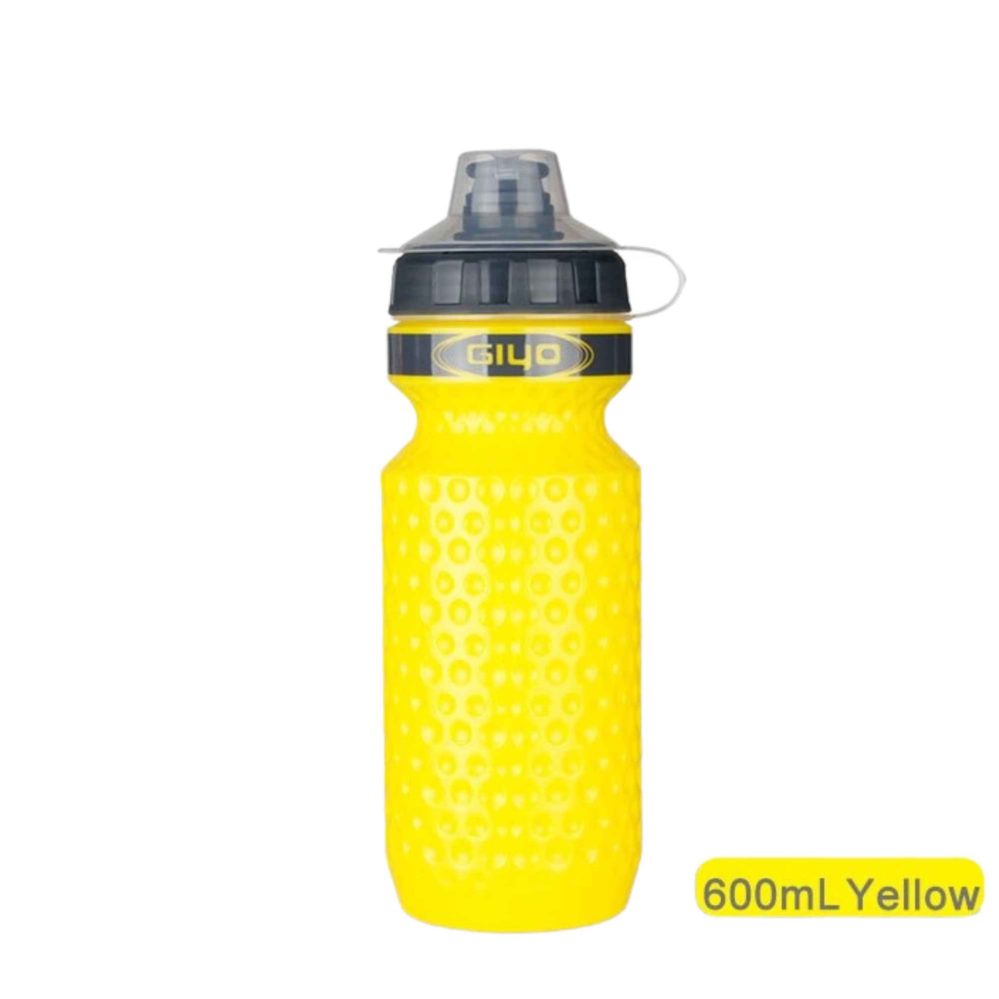 ขวดน้ำจักรยาน GIYO ผิวลูกกอล์ฟ ออกกำลังกาย 600ml