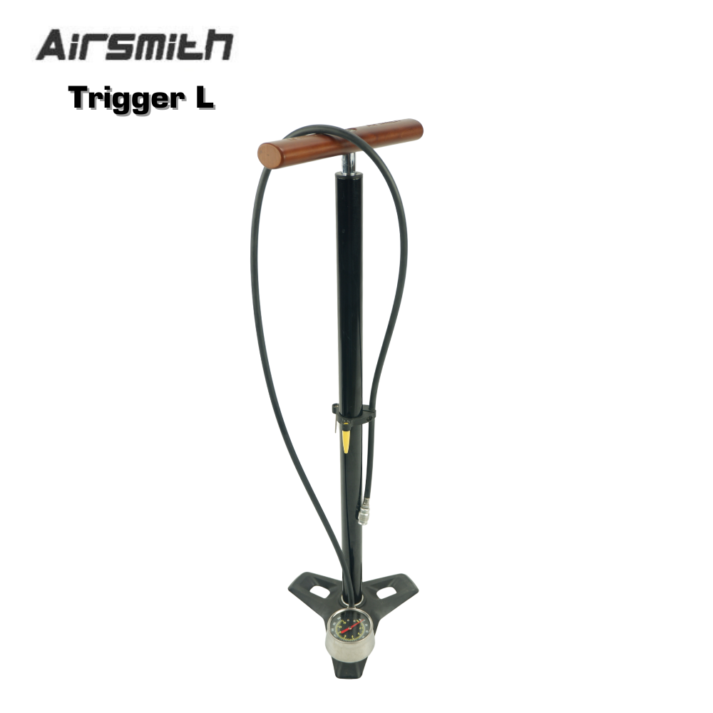 สูบจักรยานตั้งพื้น AIRSMITH TRIGGER จักรยาน มอเตอร์ไซต์ รถยนต์