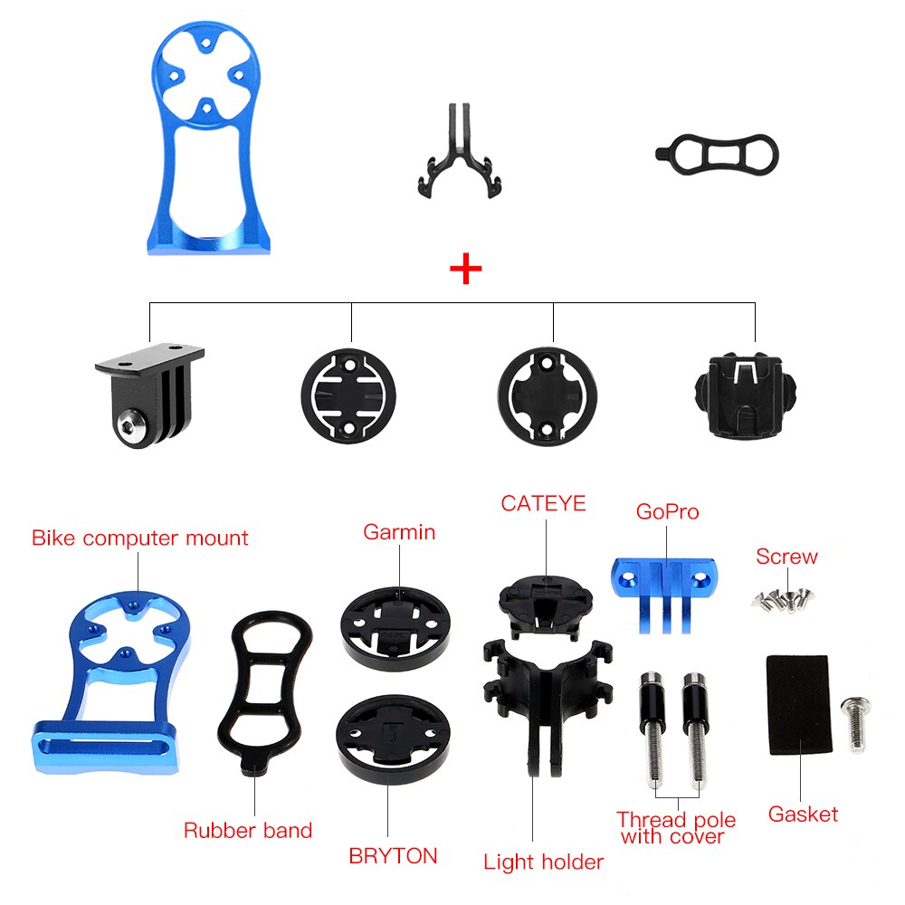 (MOUNT)ตัวยึดไมล์ไฟ ตัวโปรโมชั่น cateye garmin bryton ขายึดไมล์