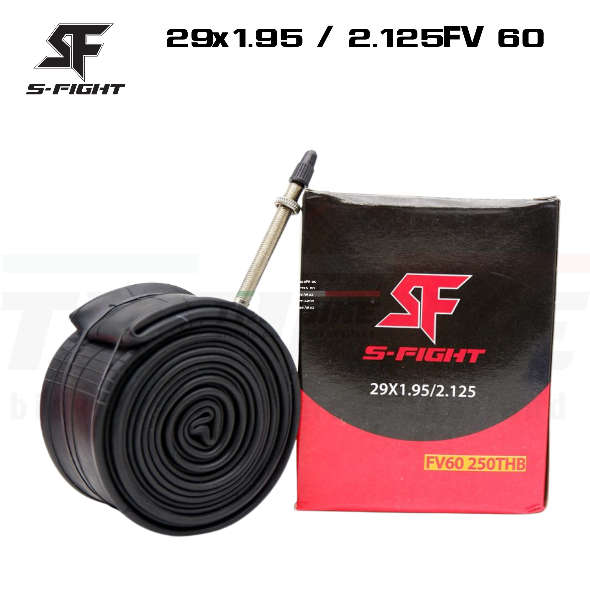 ยางในจักรยานเสือภูเขา เสือหมอบ รถพับ S-FIGHT สำหรับล้อ 16 20 24 27.5 29