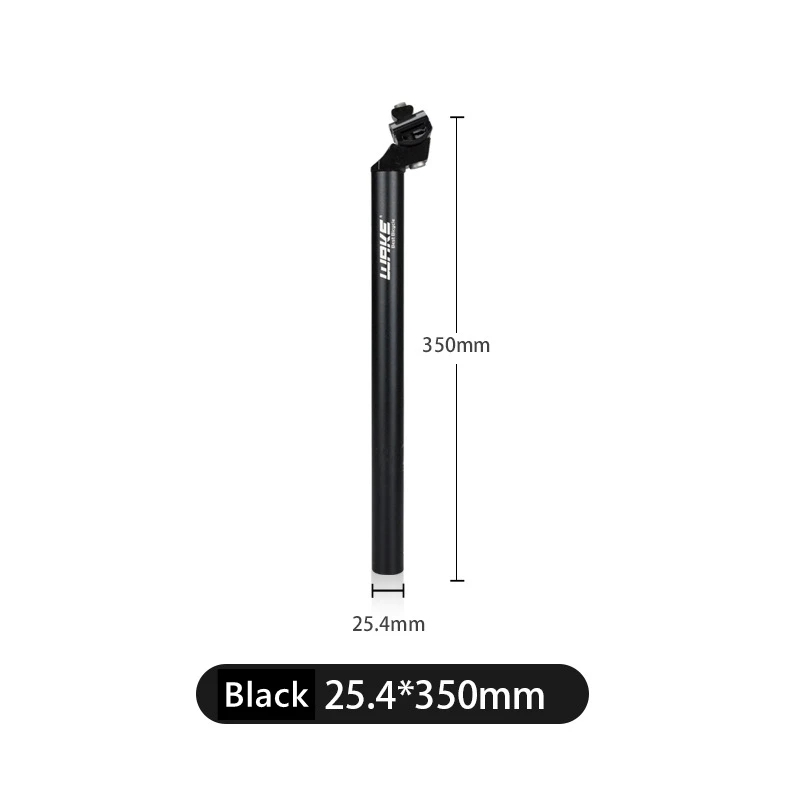 WAKE หลักอานจักรยานแบบเยื้อง 25.4 27.2 28.6 30.4 30.9 31.6 ยาว 350มม.