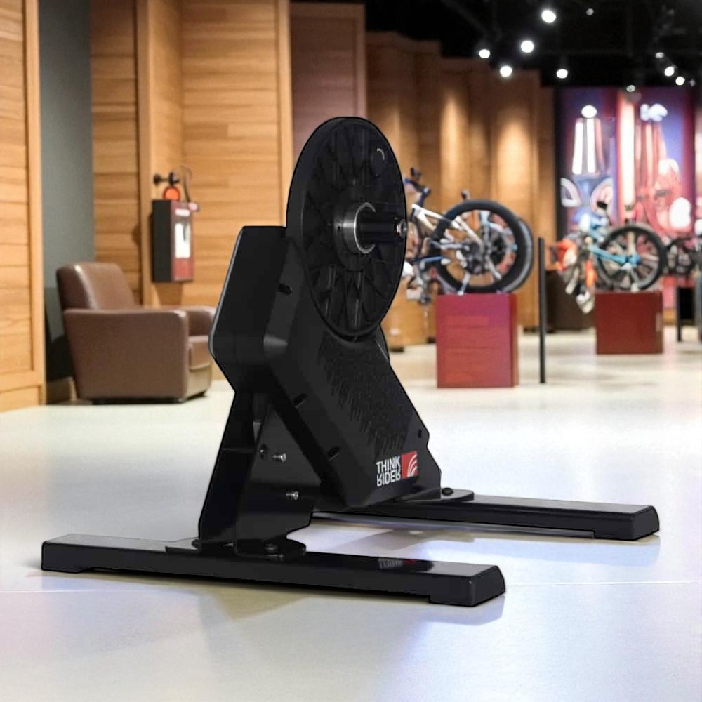 ThinkRider A2 สมาร์ทเทรนเนอร์ Direct Drive สำหรับปั่นในบ้าน รองรับ Road/MTB, Zwift พร้อม ERG