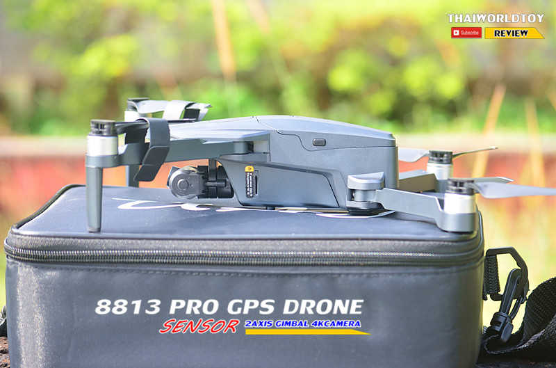 Mini 8813 GPS Drone+Sensor+4KCamera (โดรนมีระบบป้องกันการชน)