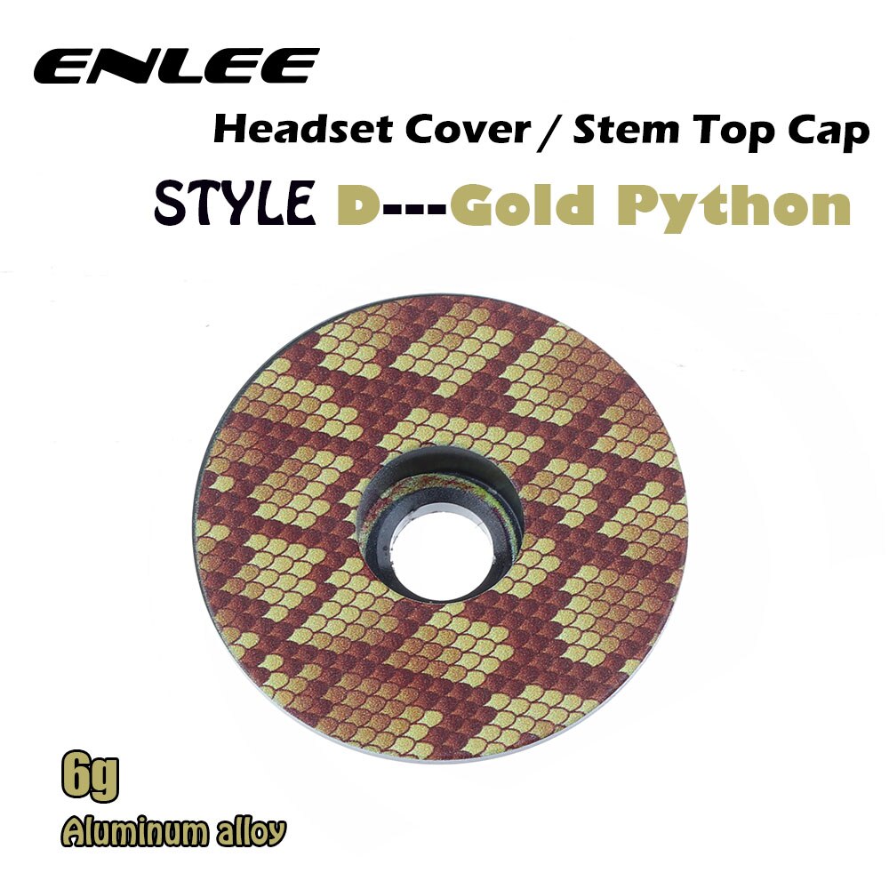 ฝาปิดสเต็มจักรยาน ลายแฟชั่น ENLEE Aluminum Alloy Cover