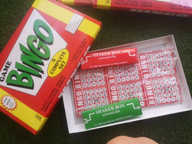 เกมบิงโก Bingo กล่องใหญ่ กระดาษ 30 แผ่น