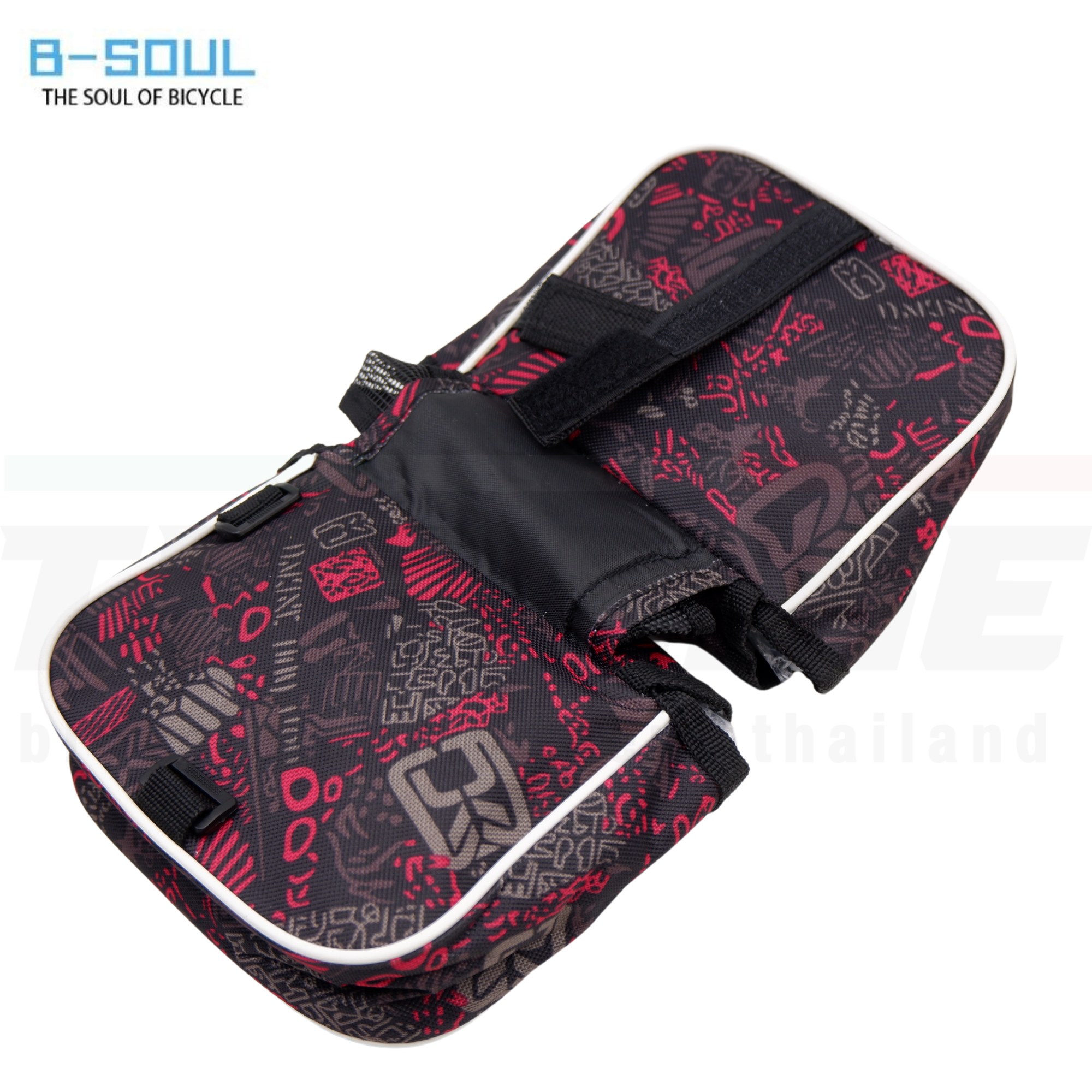 กระเป๋าพาดเฟรมหน้าจักรยาน b-soul ติดจักรยาน