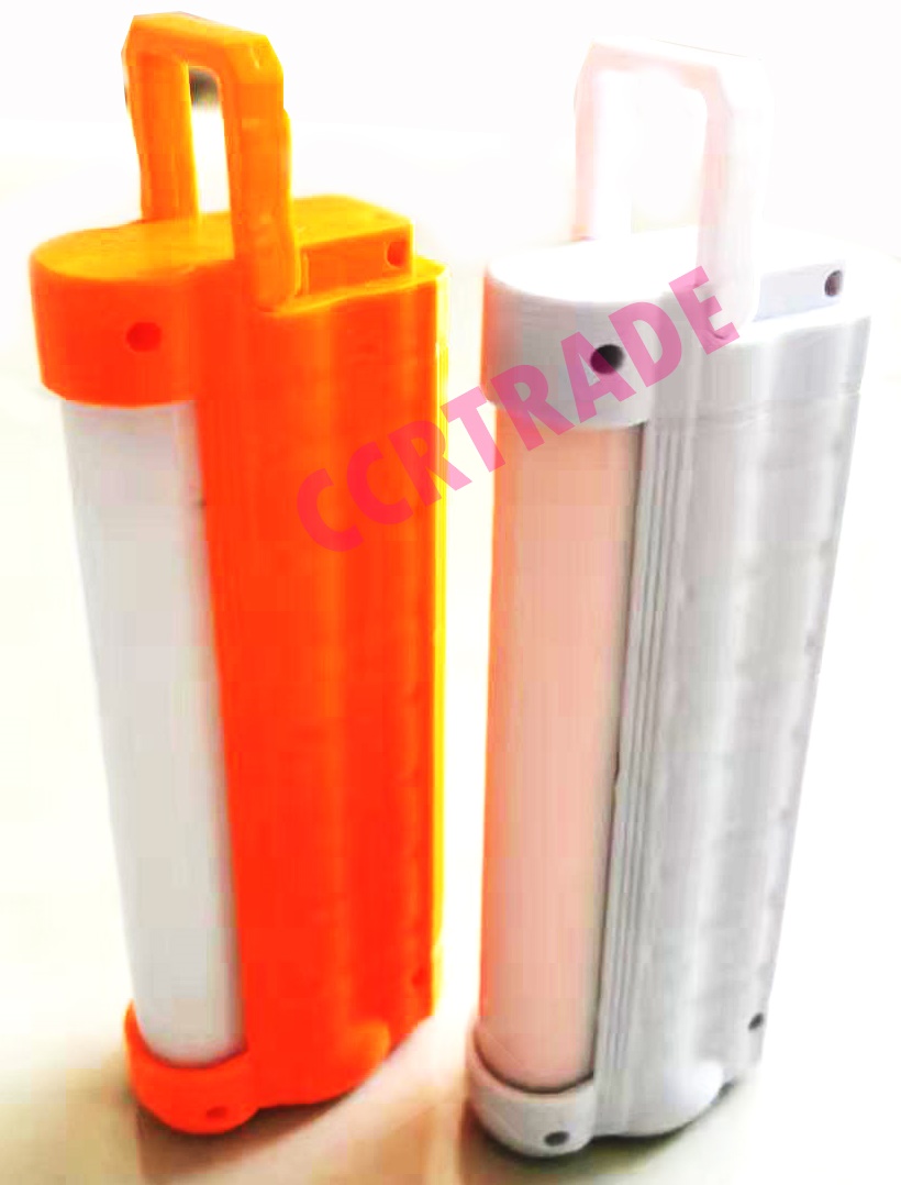 ไฟฉายตั้งแคมส์ 2 หัวใส่ถ่านกล่อง 17.5 ซม.