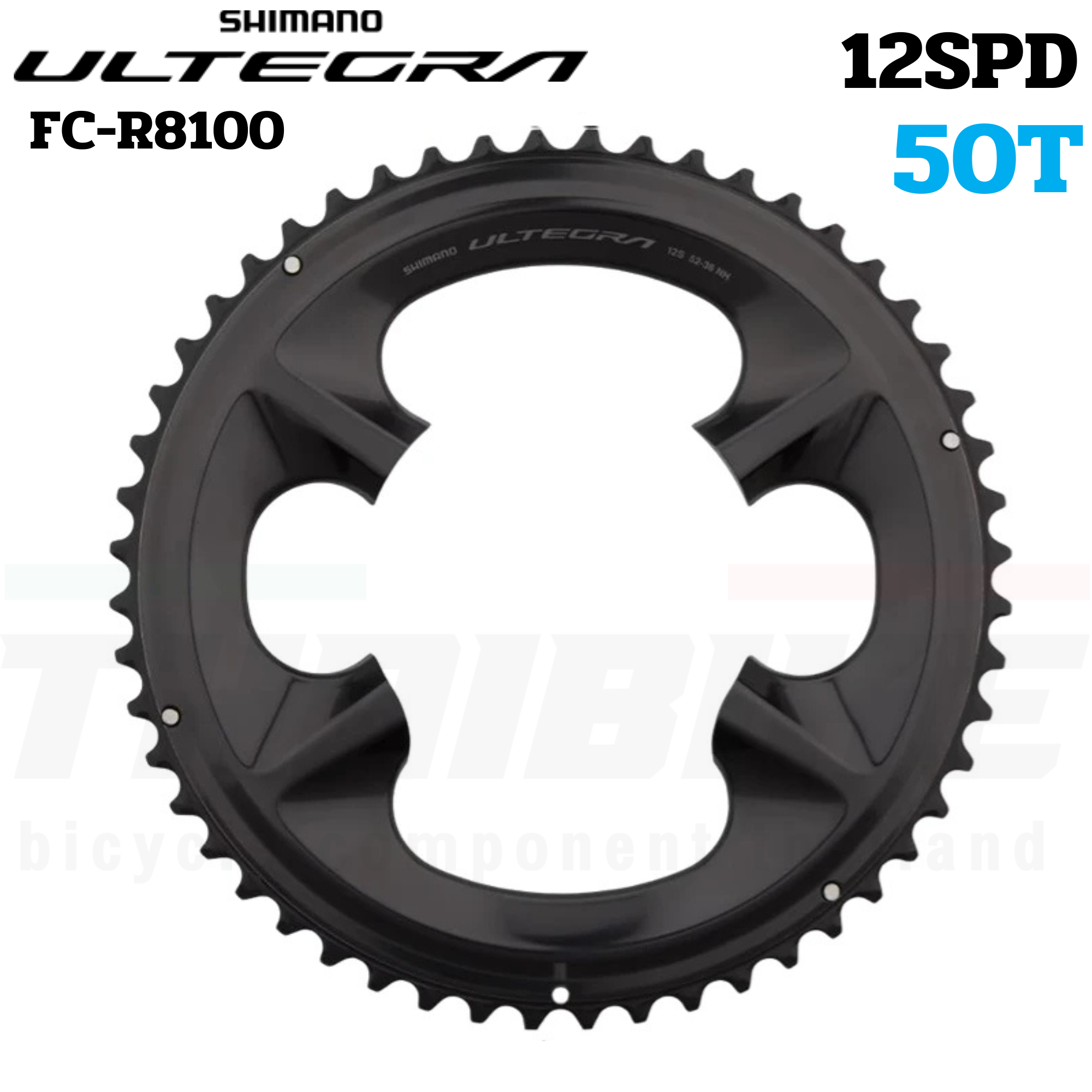 เฉพาะใบจานจักรยานเสือหมอบ SHIMANO ULTEGRA FC-R8100 34T 39T 50T 52T 53T