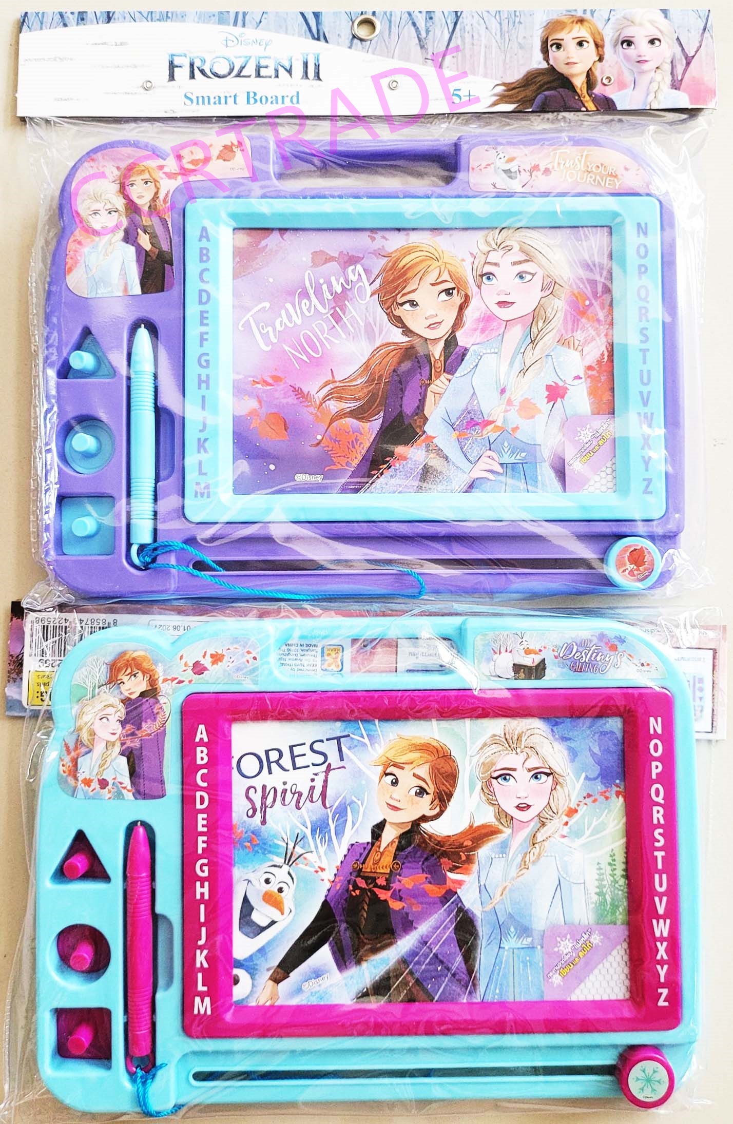 กระดานแม่เหล็กโฟรเซ่น+ตัวปั๊มถุง PVC 26.5x31 ซม.(ลิขสิทธิ์แท้)(1x3)