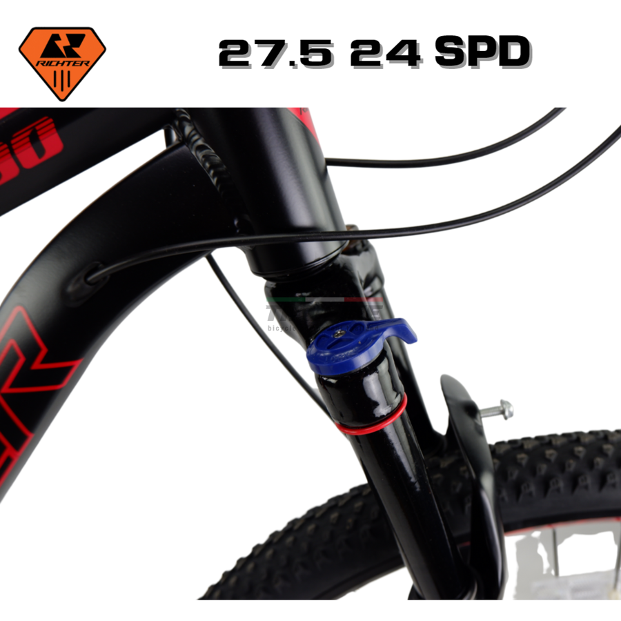 เปิดตัวใหม่ส่งฟรี !! จักรยานเสือภูเขาล้อ 27.5 อลูมิเนียม RICHTER MX100 ราคาถูก