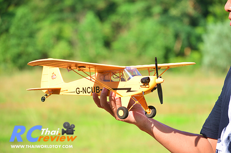 Piper J3 SuperCub 650mm.4Ch 3d6g Brushless Motor