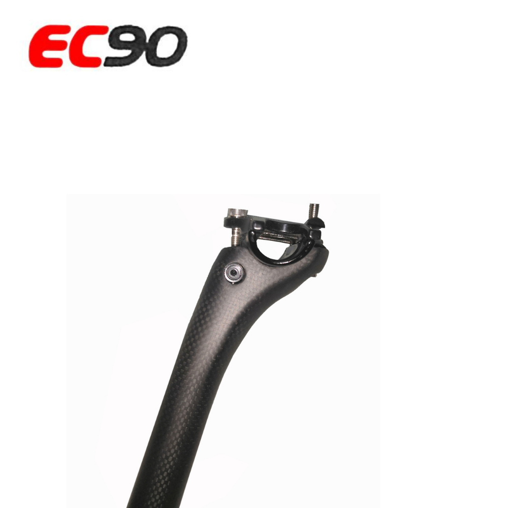 หลักอานคาร์บอน EC90 แบบเยื้องหลัง ขนาด 25.4 หลักอานจักรยาน