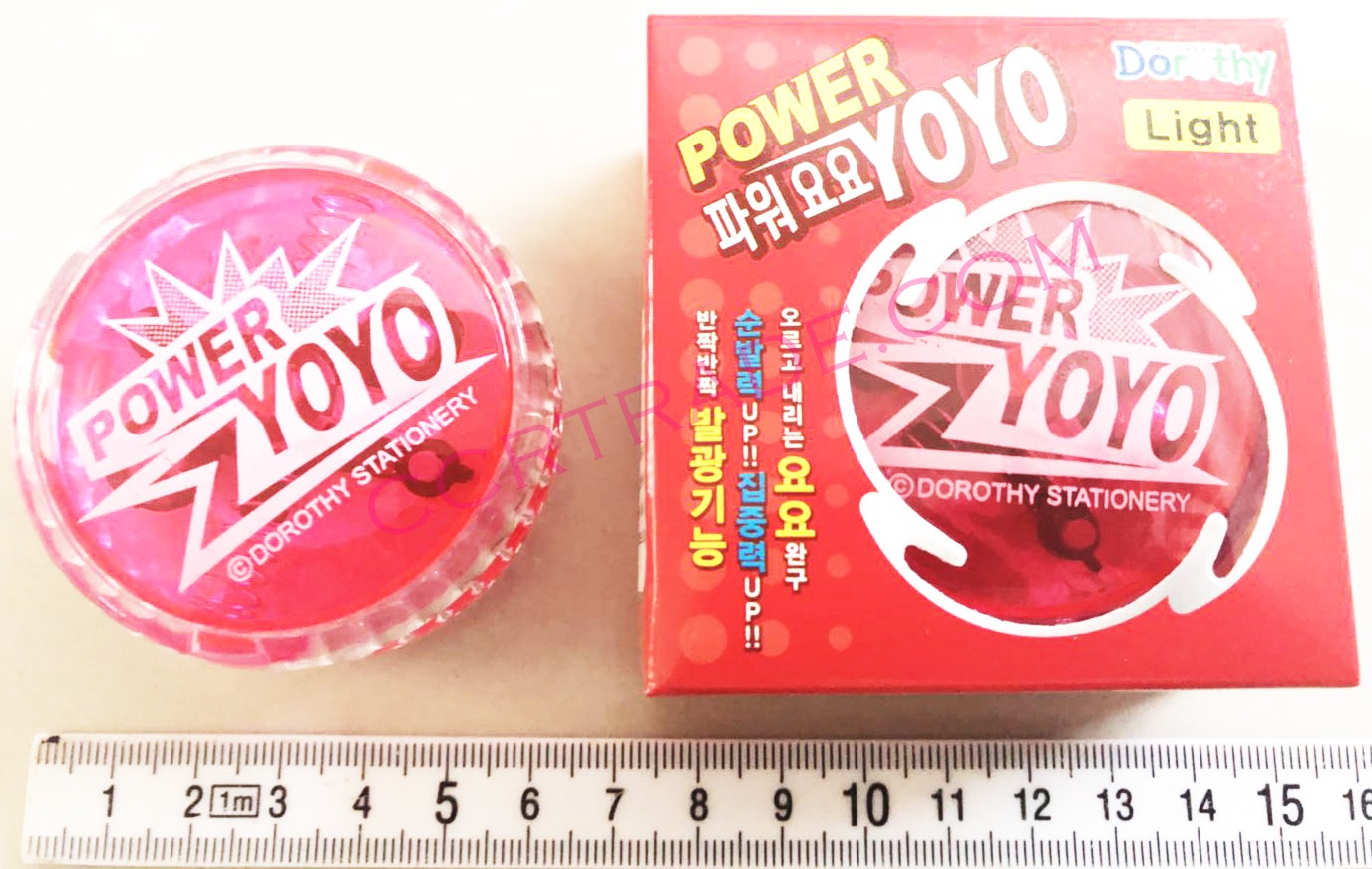 ลูกข่างโยโย่ มีไฟกล่อง 36.5 ซม.(1x20)