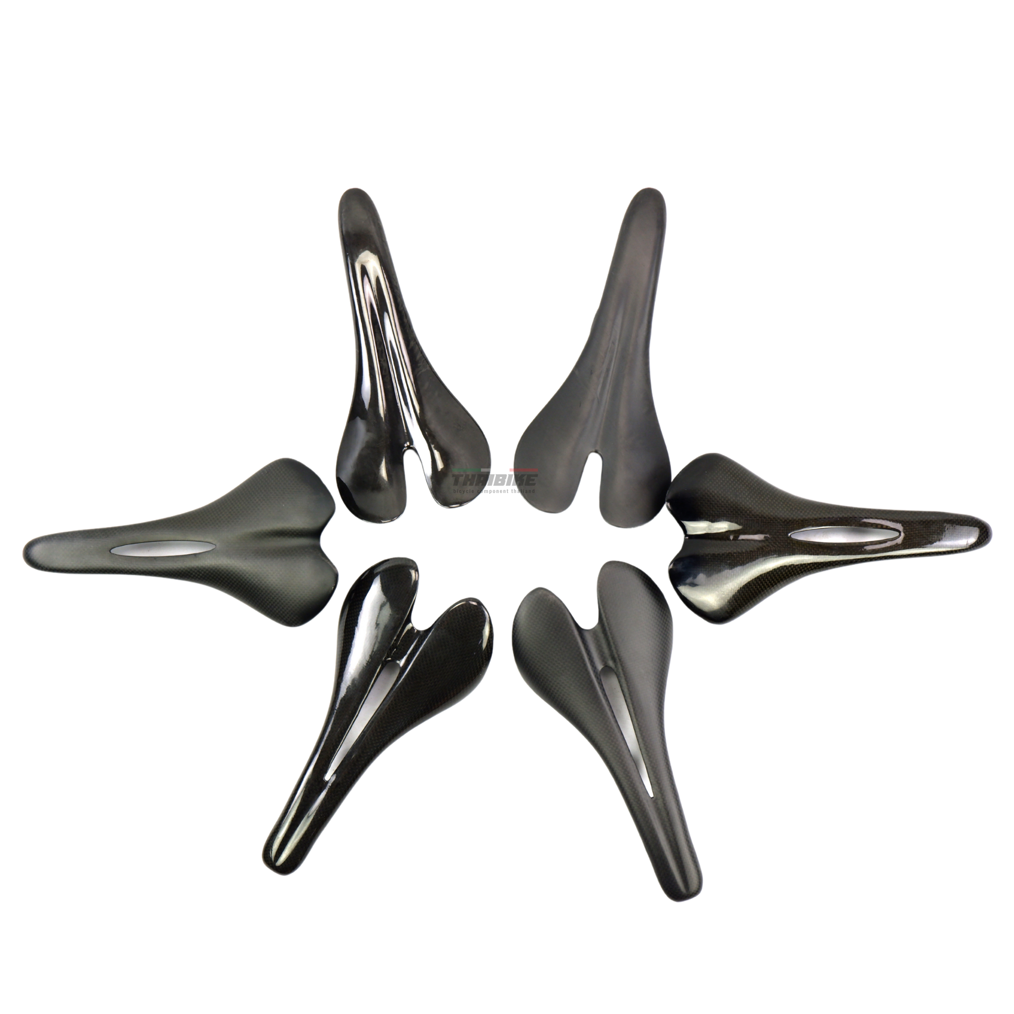 อานคาร์บอน THAIBIKE รุ่น FULL CARBON อานจักรยานคาร์บอนน้ำหนักเบา