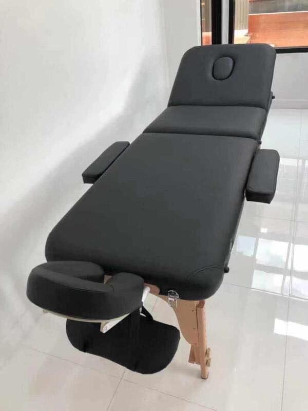 #เตียง3พับรุ่นพิเศษ185*60 cm. เตียงสัก #เตียงนวด #เตียงสปา #เตียงสักลาย #เตียงพกพา #เตียงพับได้ #เตียงนวดนักกีฬา #เตียงจัดกระดูก #เตียงกายภาพบำบัด