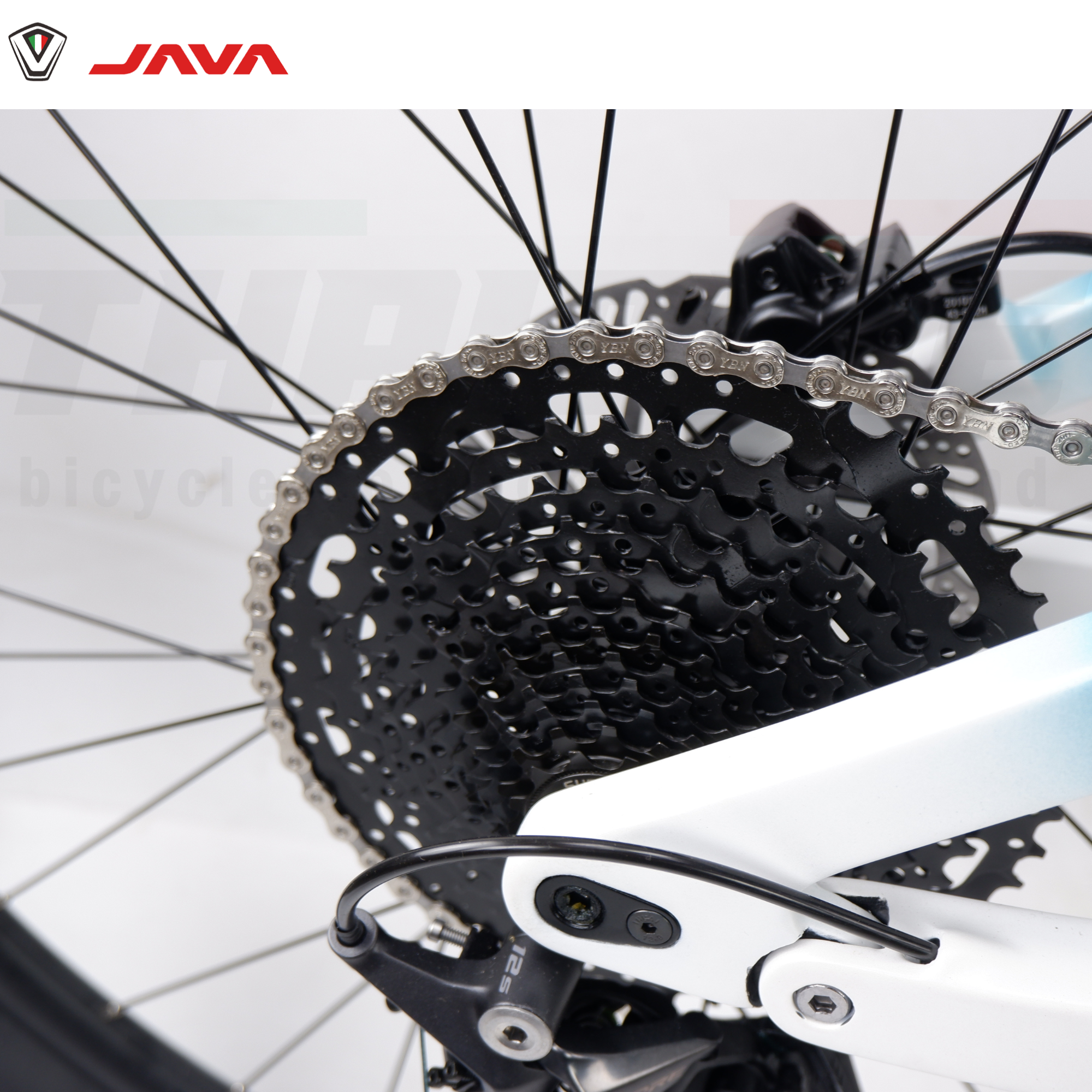 รถจักรยานเสือภูเขาคาร์บอน JAVA SALTAFOSSI Fullsuspension 27.5 SHIMANO 12SPD