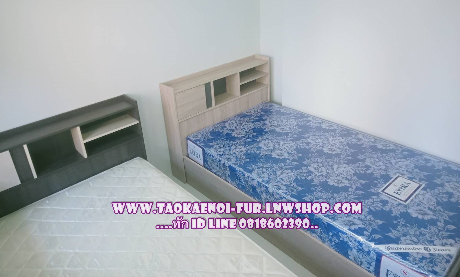 BS-303 เตียงไม้ 3.5 ฟุต
