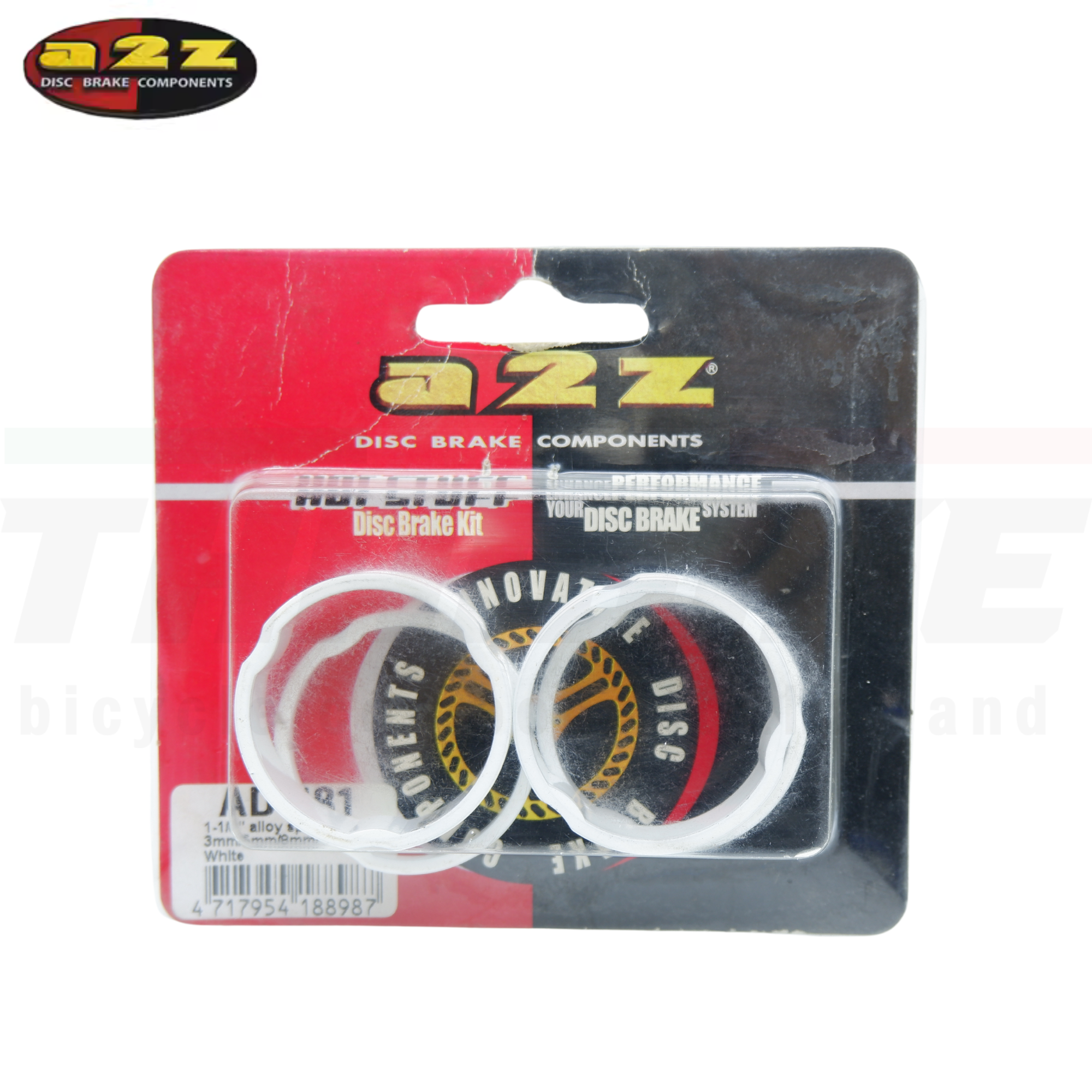 ชุดแหวนรองคอจักรยานอลูมิเนียม A2Z รุ่น AD-181 ขนาด 3 5 8 15 มม. คอ 28.6