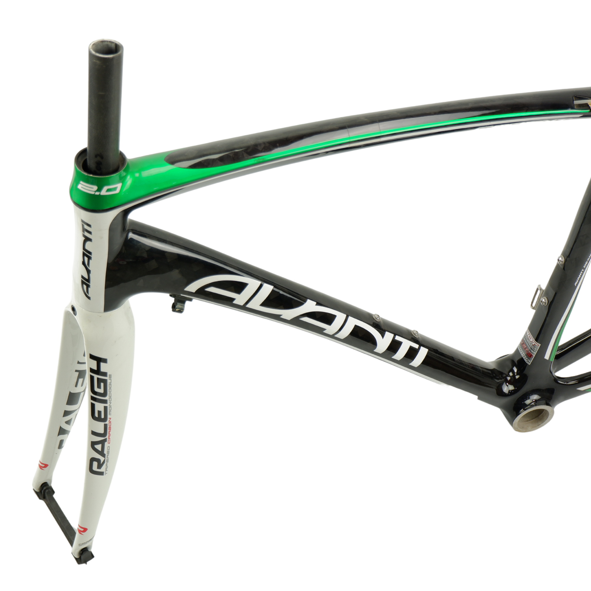 เฟรมจักรยานเสือหมอบคาร์บอนพร้อมตะเกียบไซต์ 49 AVANTI ตัวโชว์