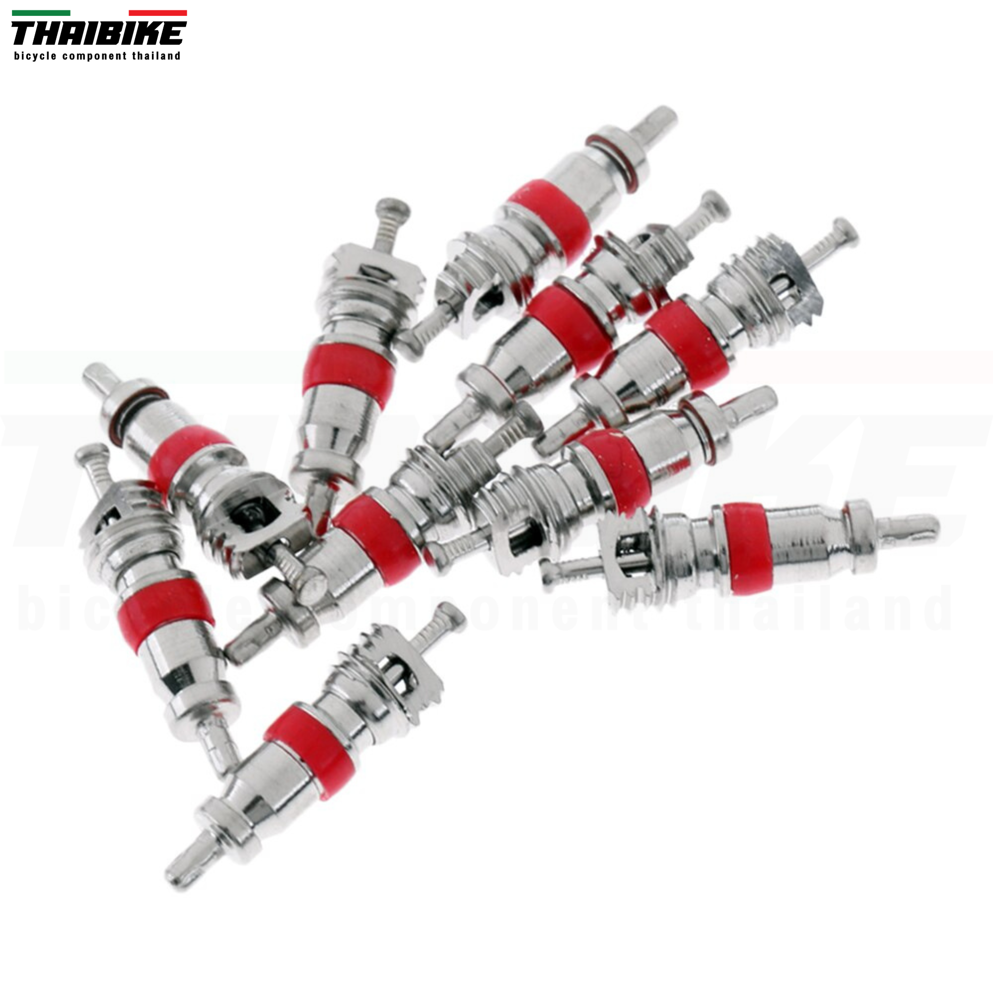 หัววาล์วจุ๊บใหญ่จักรยาน รถยนต์ มอเตอร์ไซต์ ศรจุ๊บลม ยางวาล์วแกนจุ๊บใหญ่ AV