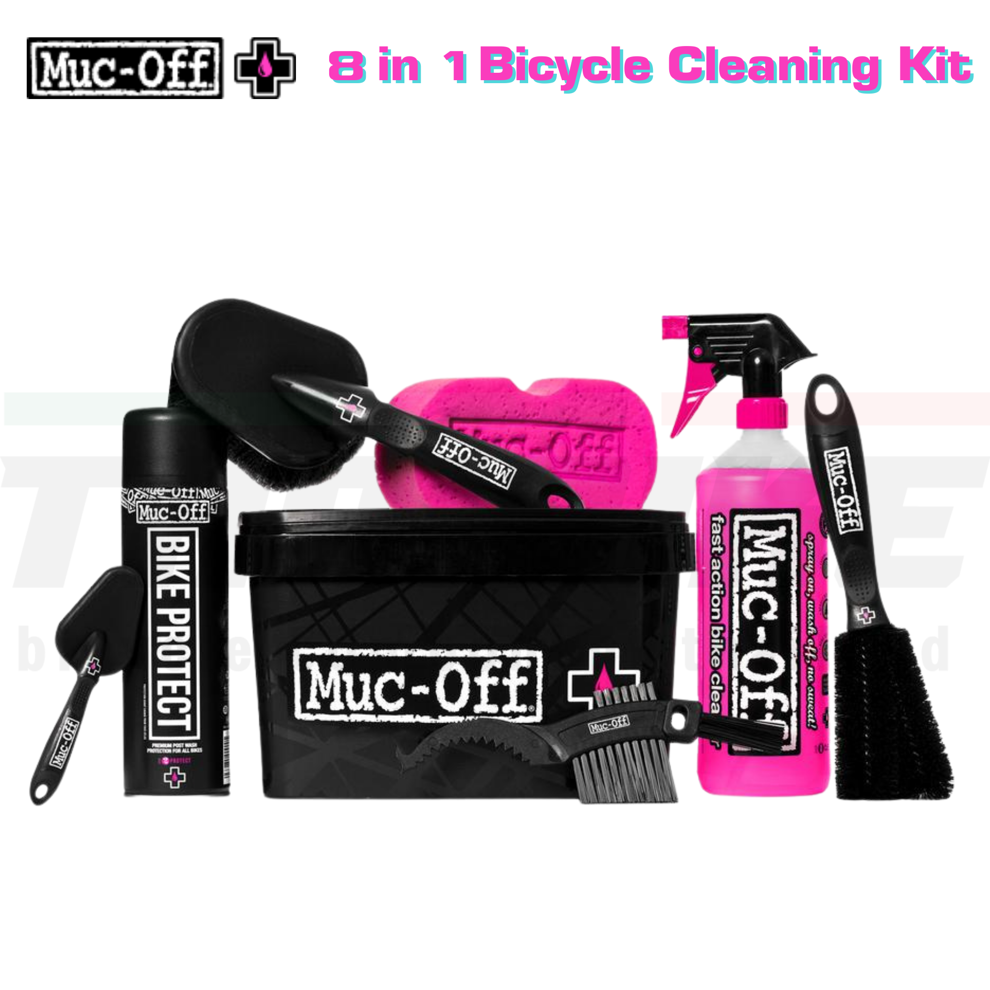 ชุดล้างจักรยาน muc-off. 8 in 1 Bicycle Cleaning Kit
