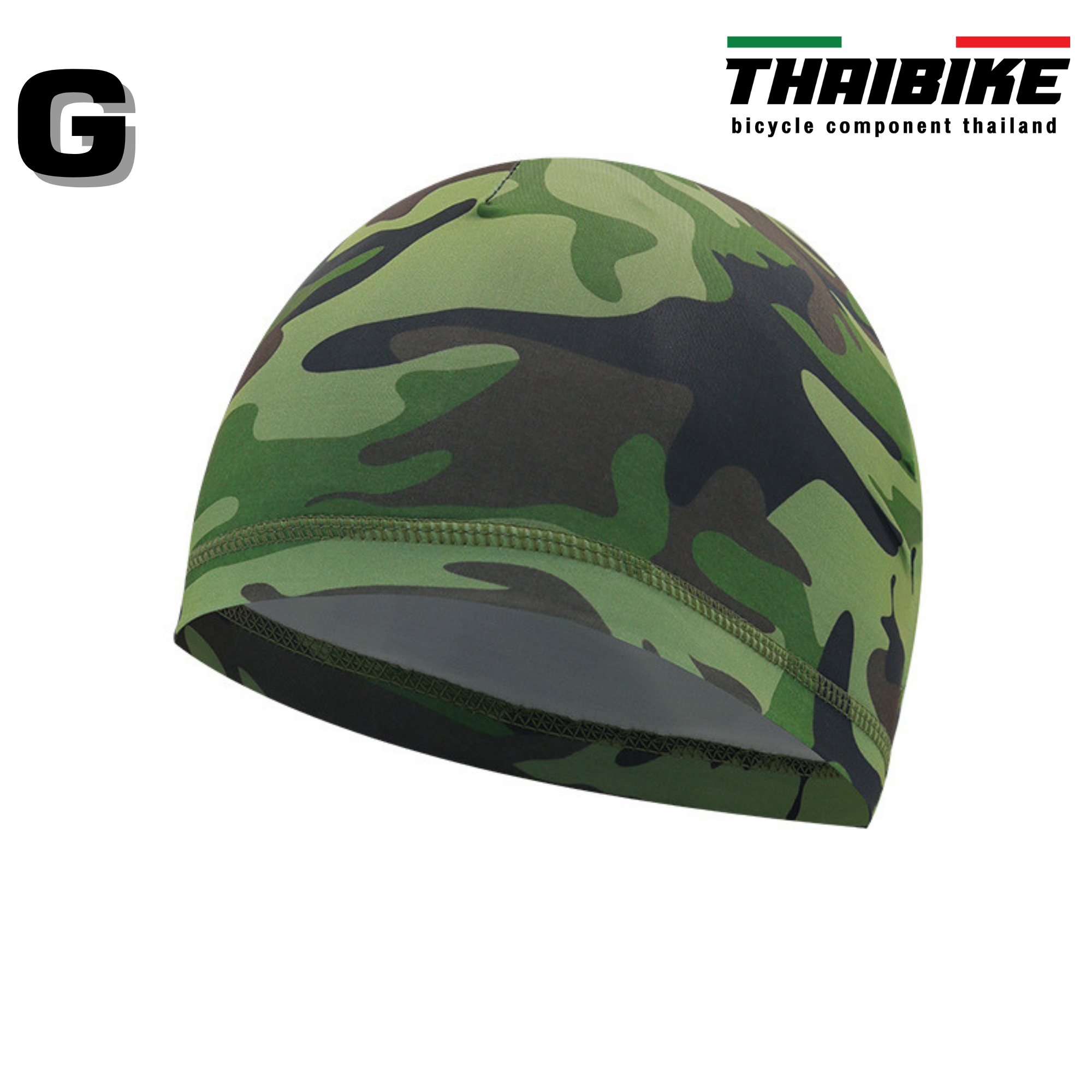 ผ้าคลุมหัวกันเหงื่อ ปั่นจักรยาน ออกกำลังกาย ขี่มอเตอร์ไซต์ ผ้ารองหมวกกันน็อค THAIBIKE