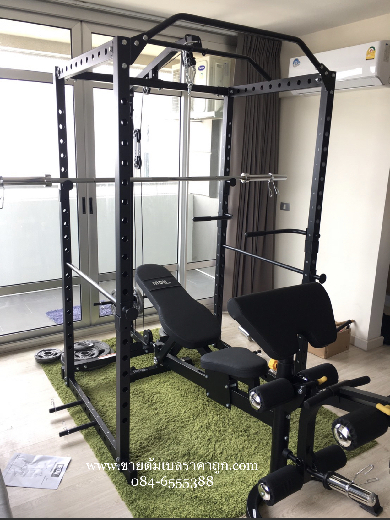 Power rack โครงเต็ม รุ่น 707