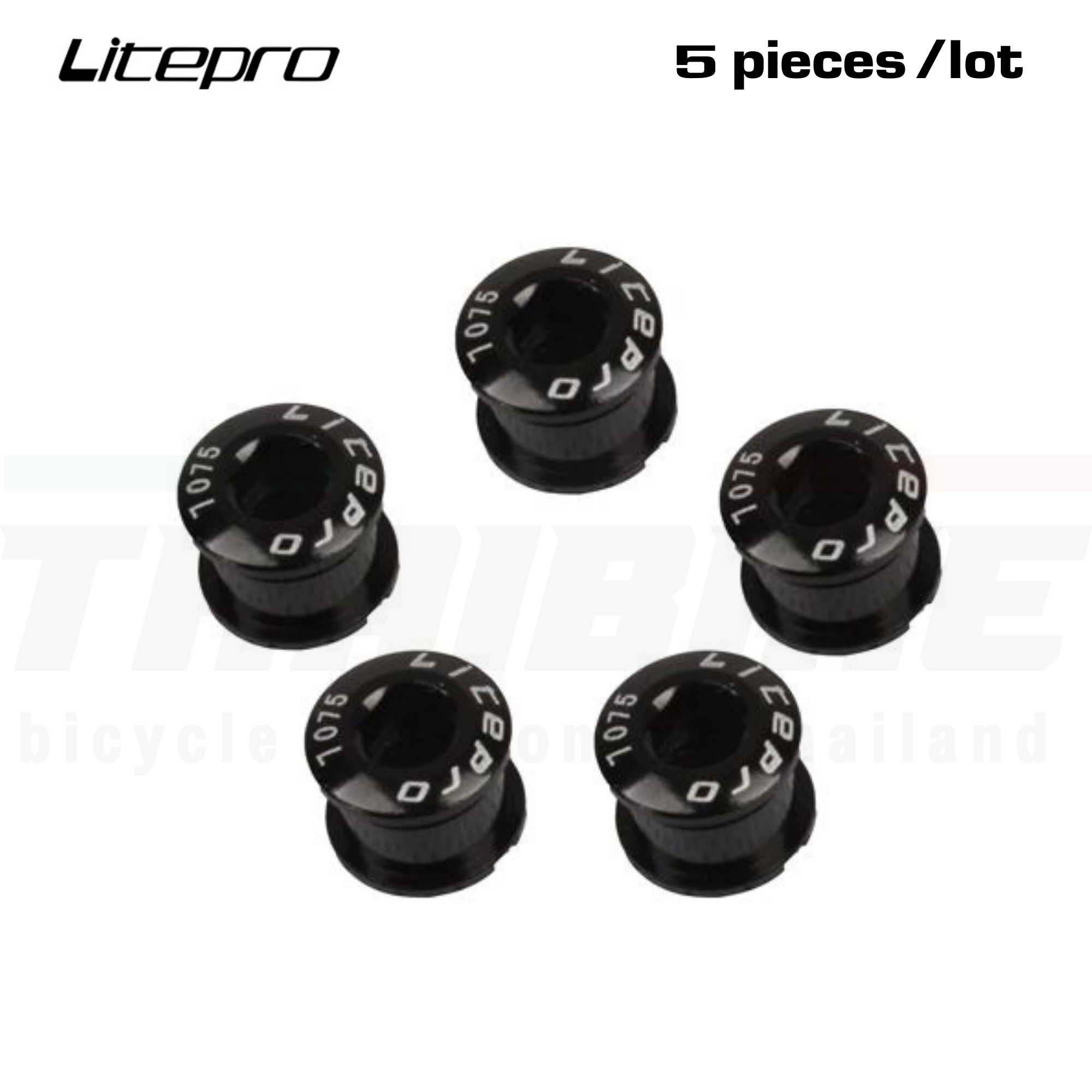 น็อตใบจาน Litepro/GUB น็อตใบจานจักรยาน สำหรับจานชั้นเดียว