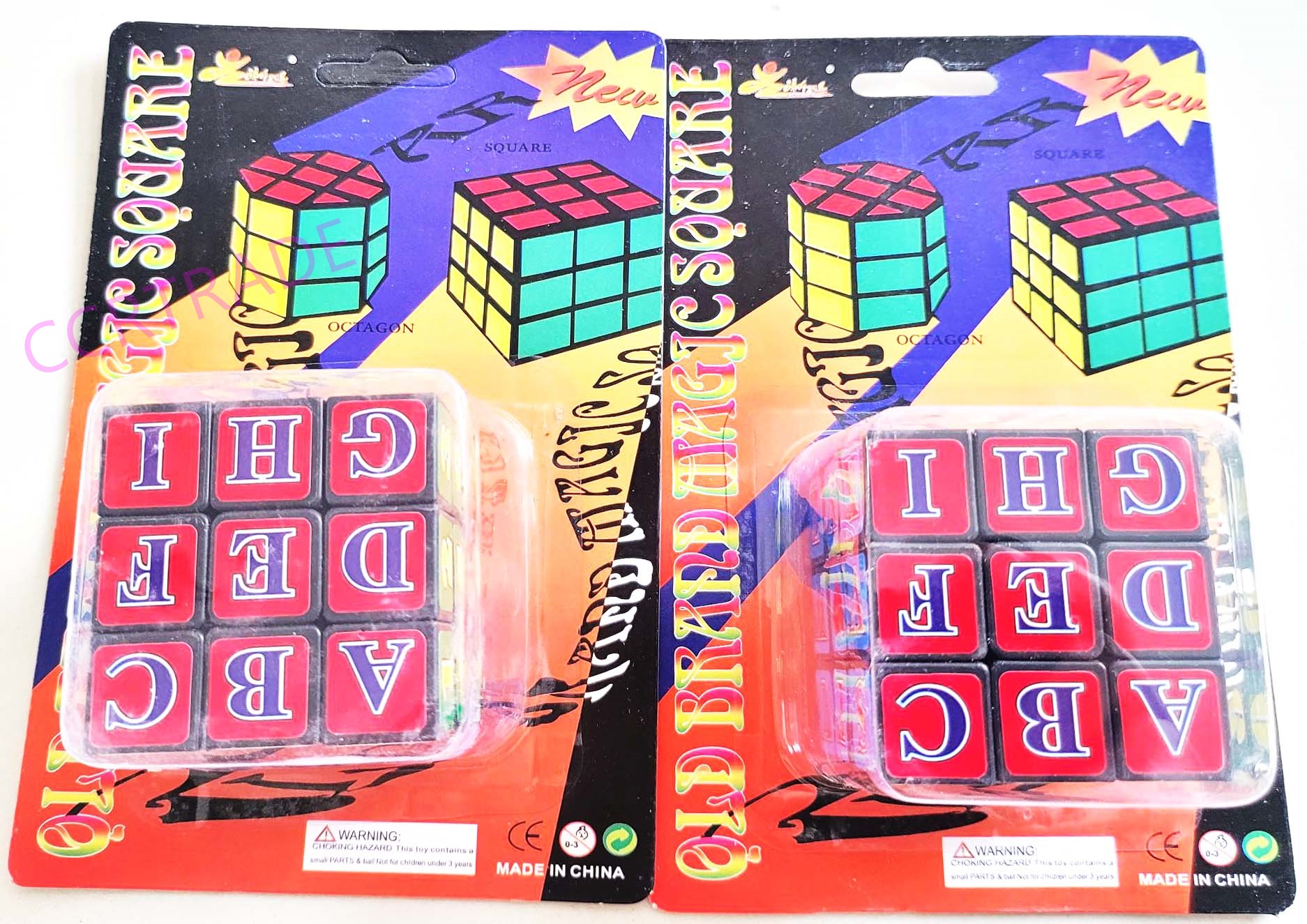 รูบิคตัวเลข+ABC แผง 17.5 ซม.