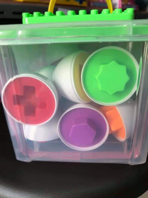 ไข่คุมอง 24 ชิ้น พร้อมกล่อง ฝึกพัฒนาการ❤️พร้อมส่งจากไทย‼️ส่งไวมากคะ