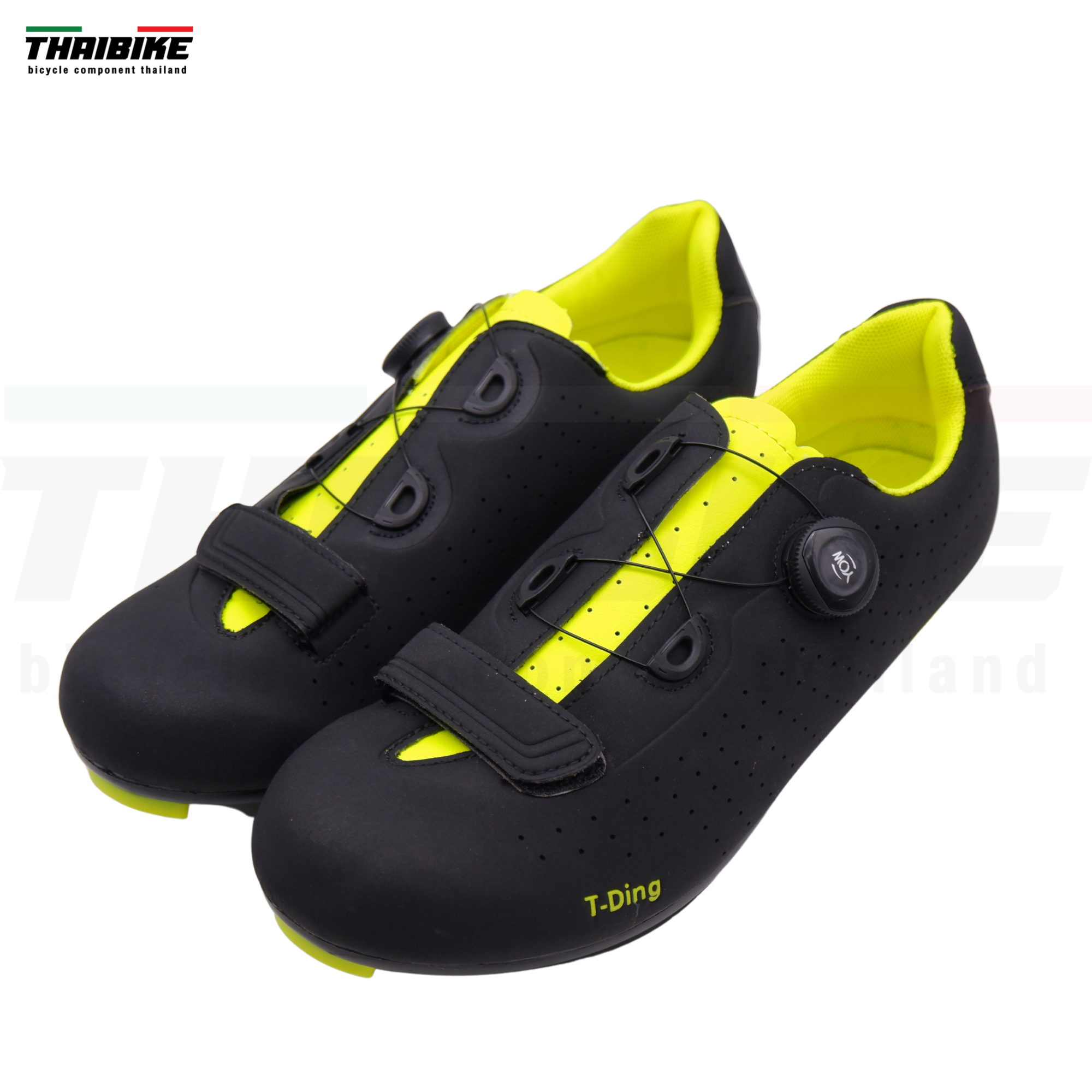 รองเท้าปั่นจักรยานเสือหมอบ THAIBIKE T-DING รองเท้าคลีตหมอบ