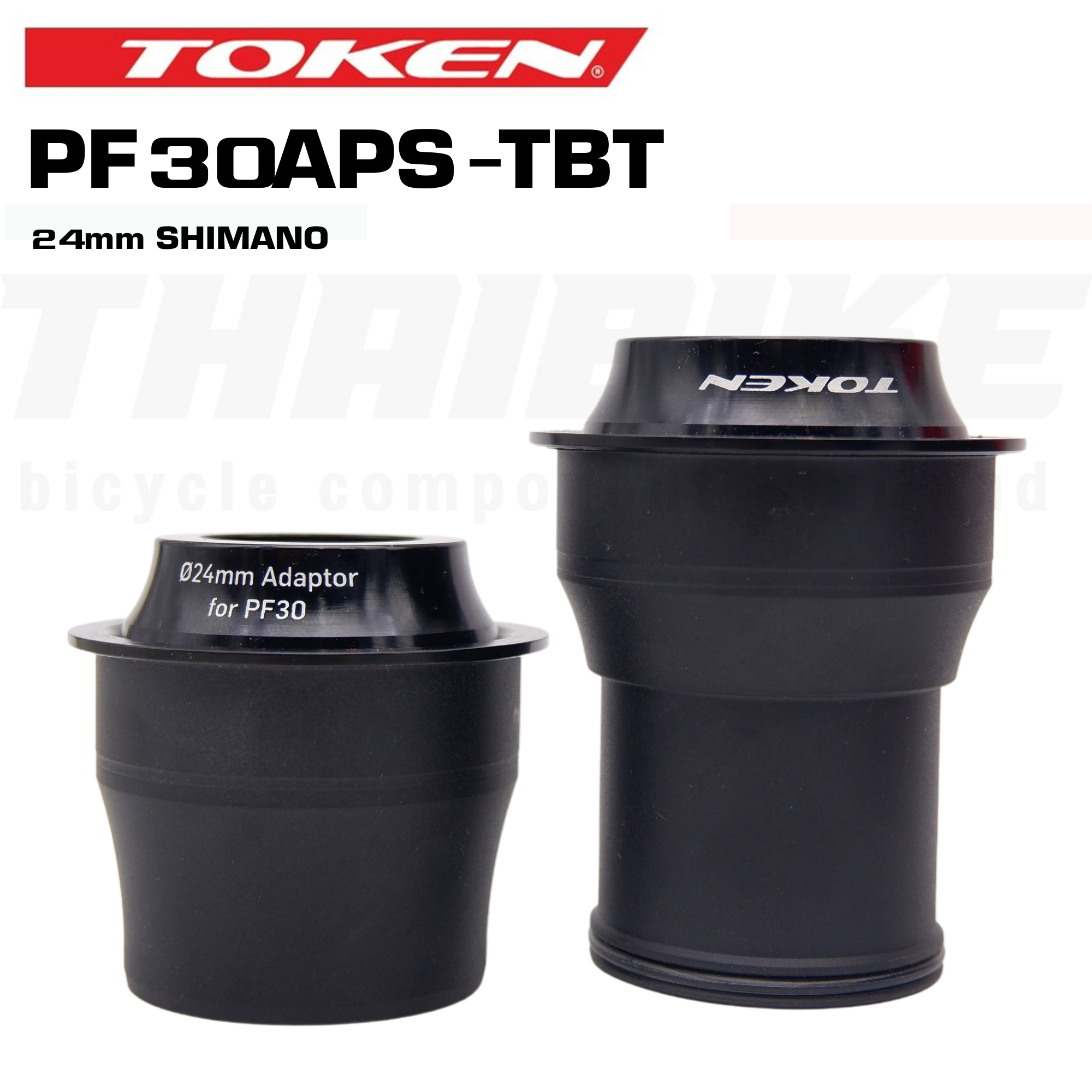 กระโหลกจักรยาน TOKEN PF30APR / PF30APR-TBT | สำหรับเฟรม PF30 / BB386 | ขาจาน SHIMANO & SRAM GXP (22/24mm)