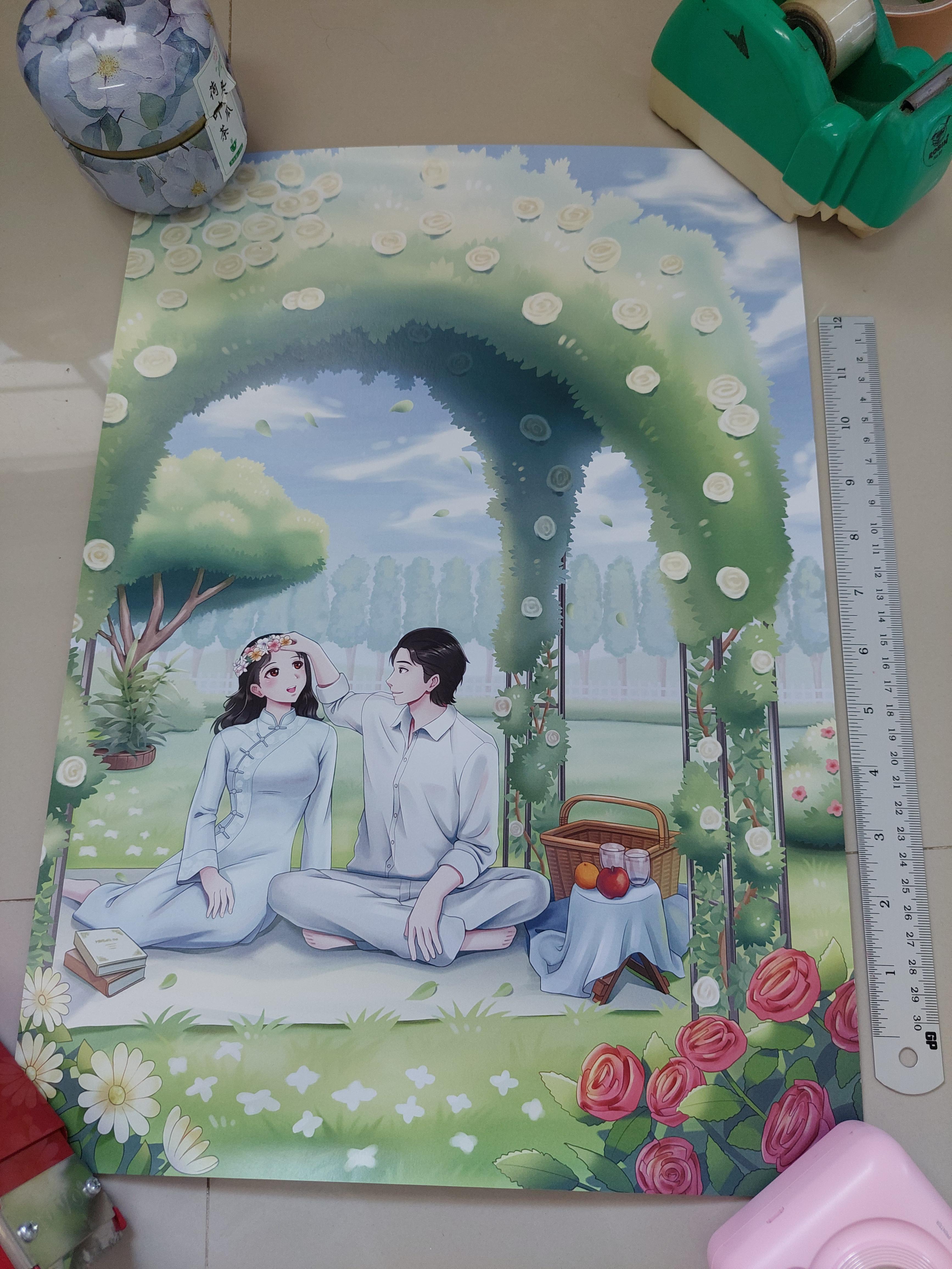 โปส+ที่คั่น+โปสเตอร์ ทะลุมิติไปเป็นชาวสวนคุณแม่ลูกสาม