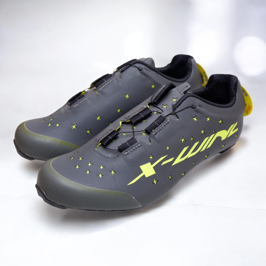 รองเท้าจักรยานเสือหมอบพื้นคาร์บอน X-WIND รุ่น EXPERT Q PRO ROAD