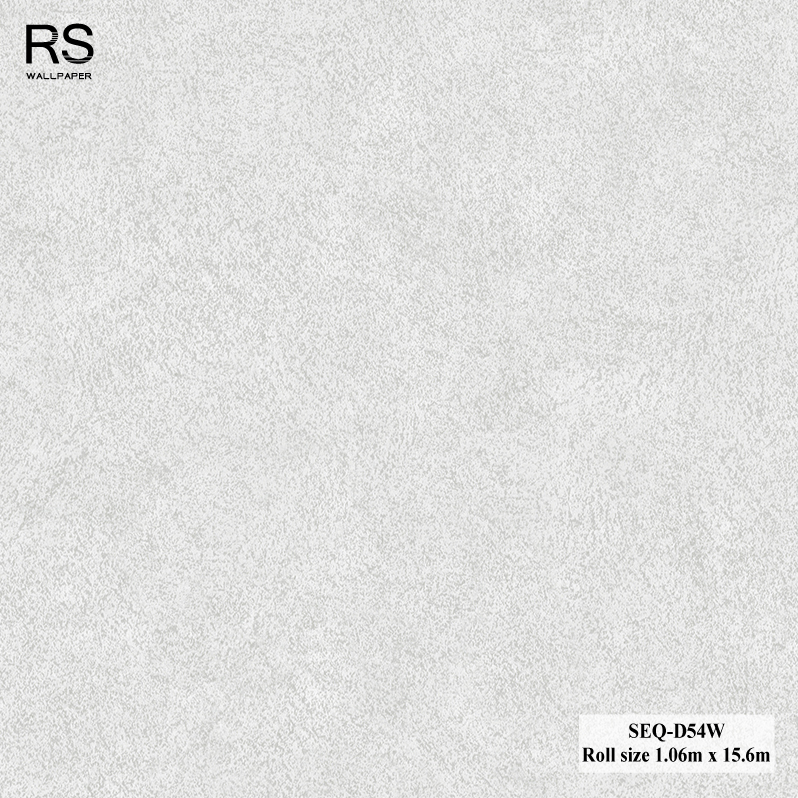 วอลเปเปอร์ลายพื้นปูน สีเทาฟ้า SEQ-D54W