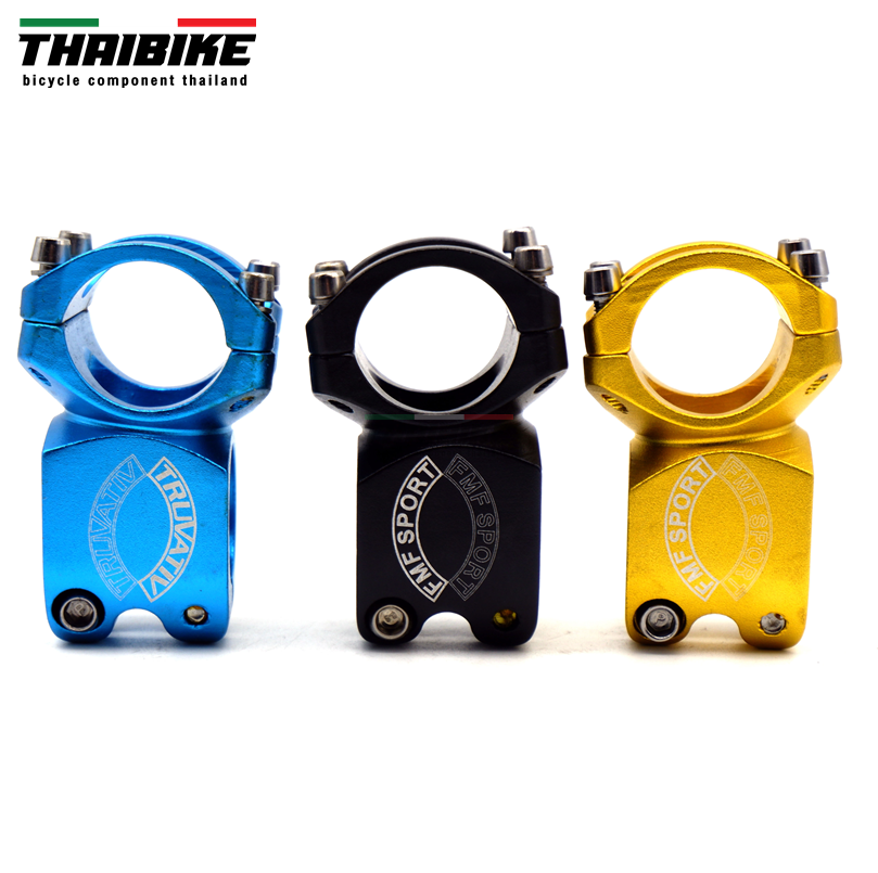 สเต็มจักรยานแบบอลูมิเนียม ขนาด 31.8X38มม. สเต็มสั้น THAIBIKE