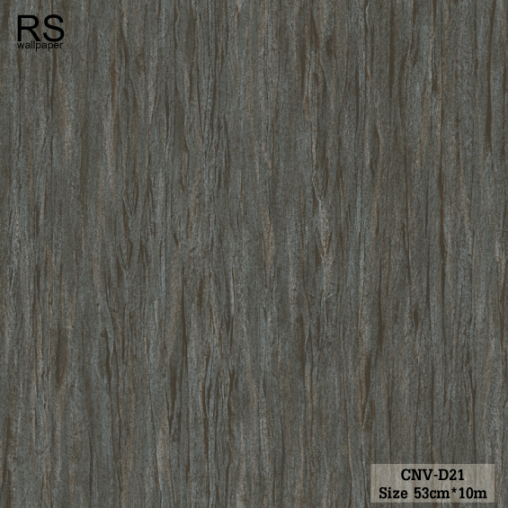 วอลเปเปอร์ สีพื้นน้ำตาลปนเขียว มีเทกเจอร์คล้ายเปลือกไม้ CNV-D21