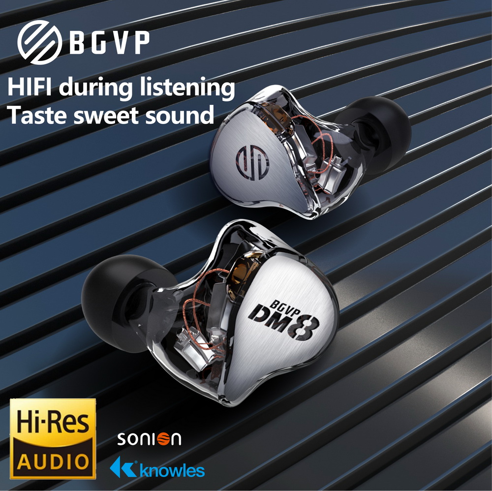 ขาย BGVP DM8 หูฟัง 8 ไดรเวอร์ 8BA รองรับ Hi-Res