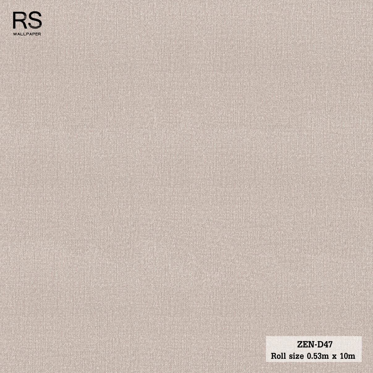 วอลเปเปอร์ สีน้ำตาลมีกลิตเตอร์สีเงิน ZEN-D47