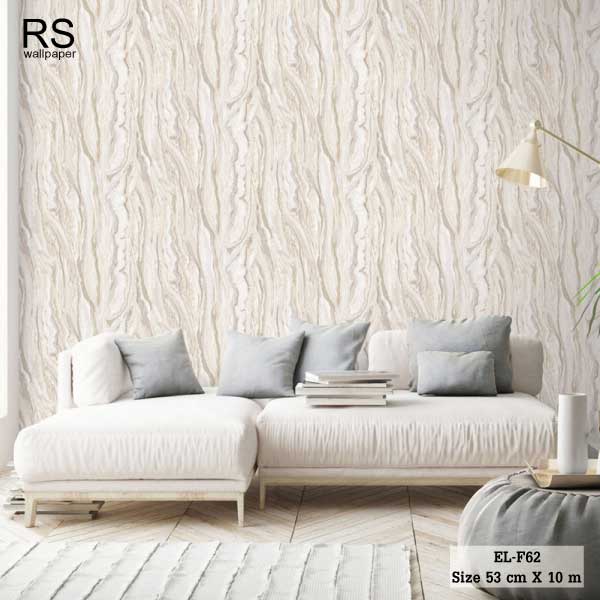วอลเปเปอร์ ลายหินอ่อน สีน้ำตาล EL-F62