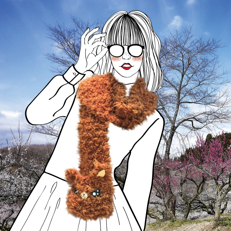 Animal Scarf No.05