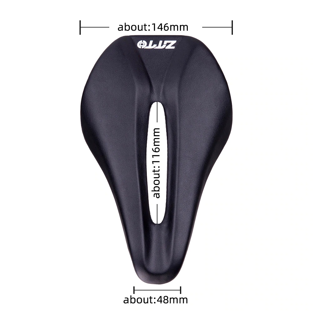 อานจักรยานเสือหมอบ เสือภูเขา ZTTO 146Mm Ultralight TT MTB Bike Saddle